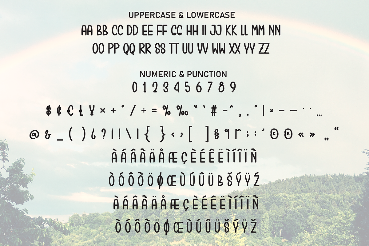 Rainbow Morning | Script Font, a Script Font by Scratchones (Photo 7 of 8)