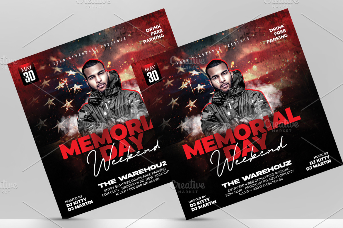 Memorial Day Flyer, a Flyer Template by Artonix (Photo 3 of 4)