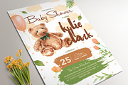 Teddy Bear Baby Shower Invitation, an Invitation Template by Aarley Kaiven (Thumbnail 3 of 4)