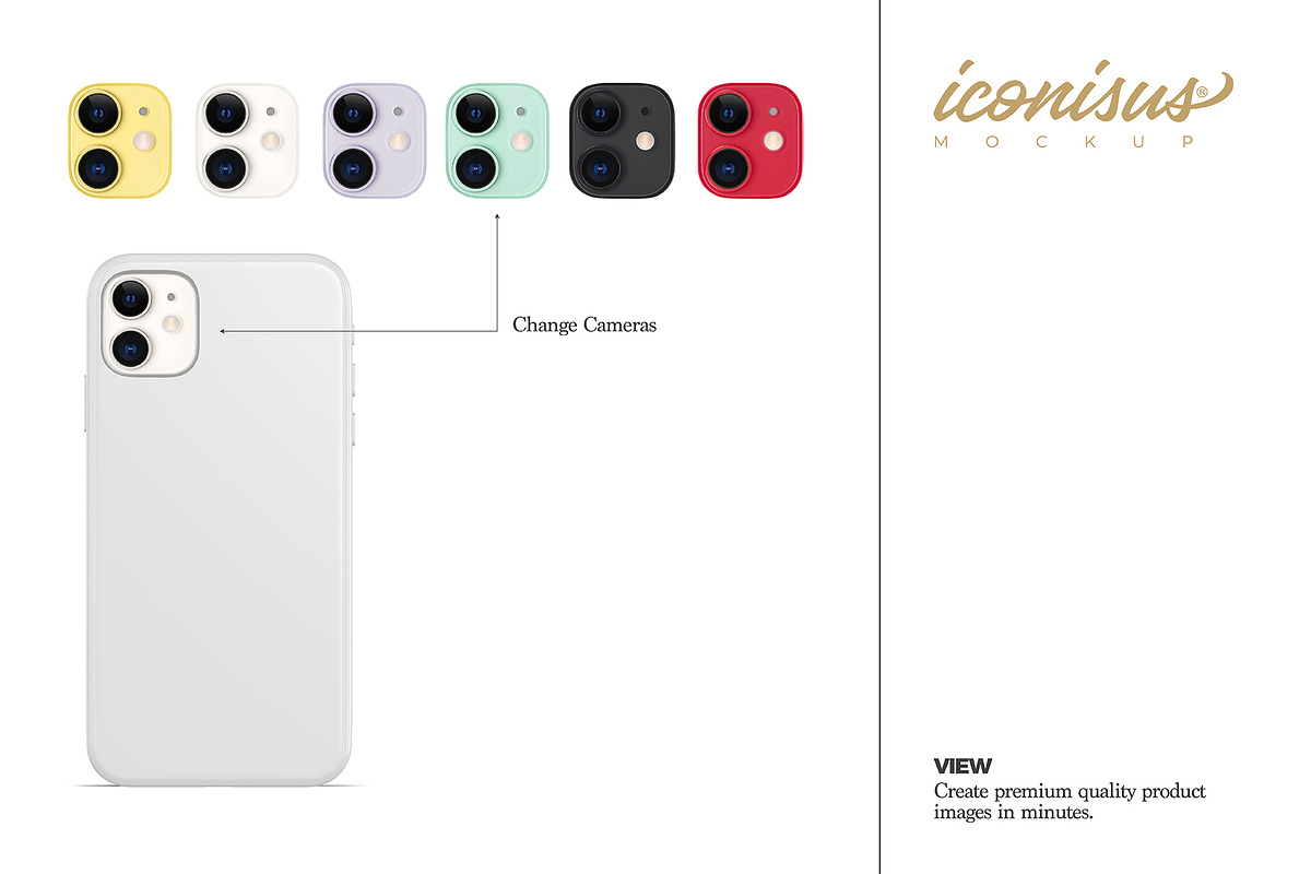 iphone 11 case mockup Template, a Product Mockup by iconisusmockup (Photo 3 of 3)
