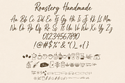 Roastery Handmade, a Script Font by cocodesign (Thumbnail 7 of 8)