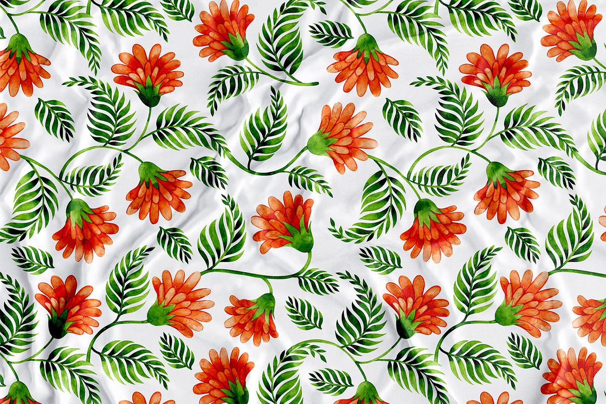 Collection of floral patterns, a Pattern Graphic by made by Tanya (Photo 4 of 4)