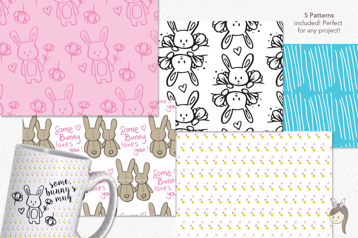 Some Bunny Collection, an Illustration by besomebunny (Photo 6 of 6)