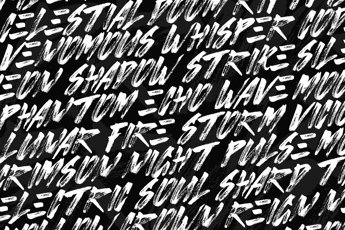 Prime Brush – Bold Dry Brush Font, a Handwritten Font by Ardana Creative (Photo 7 of 11)