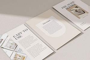 Minimal IPad & A4 Mockup Set