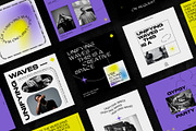 UNIFYING WAVES Instagram Templates, a Social Media Template by BlancheStudio (Thumbnail 6 of 10)