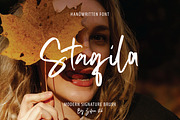 Staqila Signature, a Handwritten Font by Eltypesstudio (Thumbnail 1 of 11)