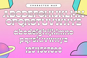 Mirage Virtual Retro Groovy Font, a Serif Font by timelesstype.co (Thumbnail 19 of 20)