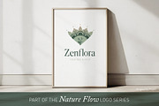 Zen Logo Template | Canva & AI, a Branding & Logo Template by Elibee (Thumbnail 1 of 6)