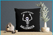 Never Too Early Halloween SVG, an Object Graphic by Creativeusart (Thumbnail 4 of 4)
