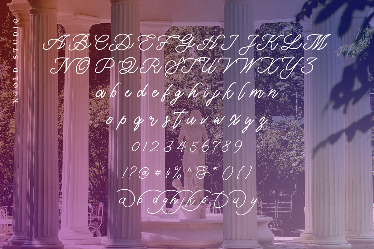 Theodore - Handwritten Script font, a Handwritten Font by Badsign Type (Photo 2 of 6)