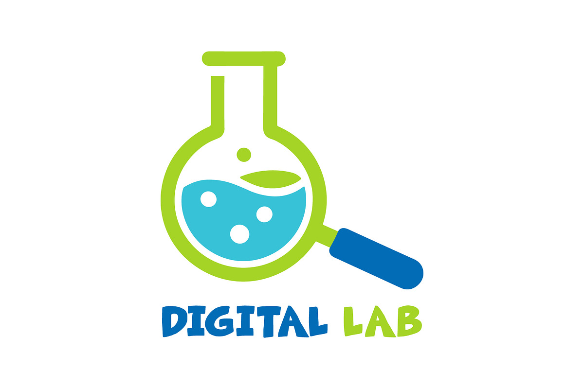 Digital Lab Logo | Science logo, a Branding & Logo Template by Master Design (Photo 1 of 2)