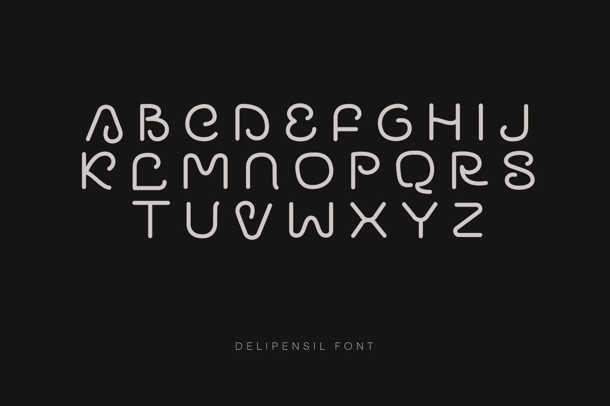 Cheezy - Rounded Modern Typeface, a Sans Serif Font by delipensil (Photo 8 of 11)