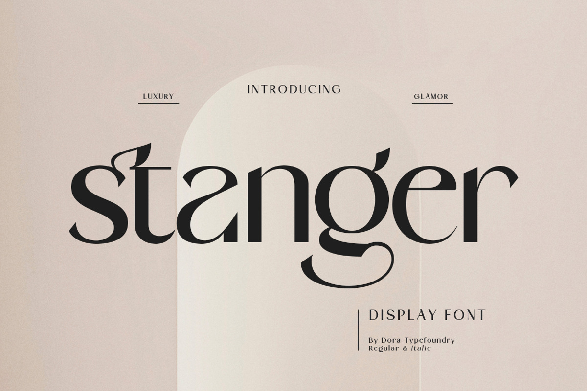 Stanger, a Sans Serif Font by Dora Typefoundry (Photo 22 of 22)