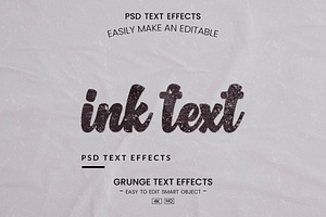 Grunge Text Effect Design