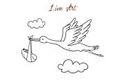 Hello baby - cute collection, an Animal Illustration by ElenaPlatovaArt (Thumbnail 10 of 11)