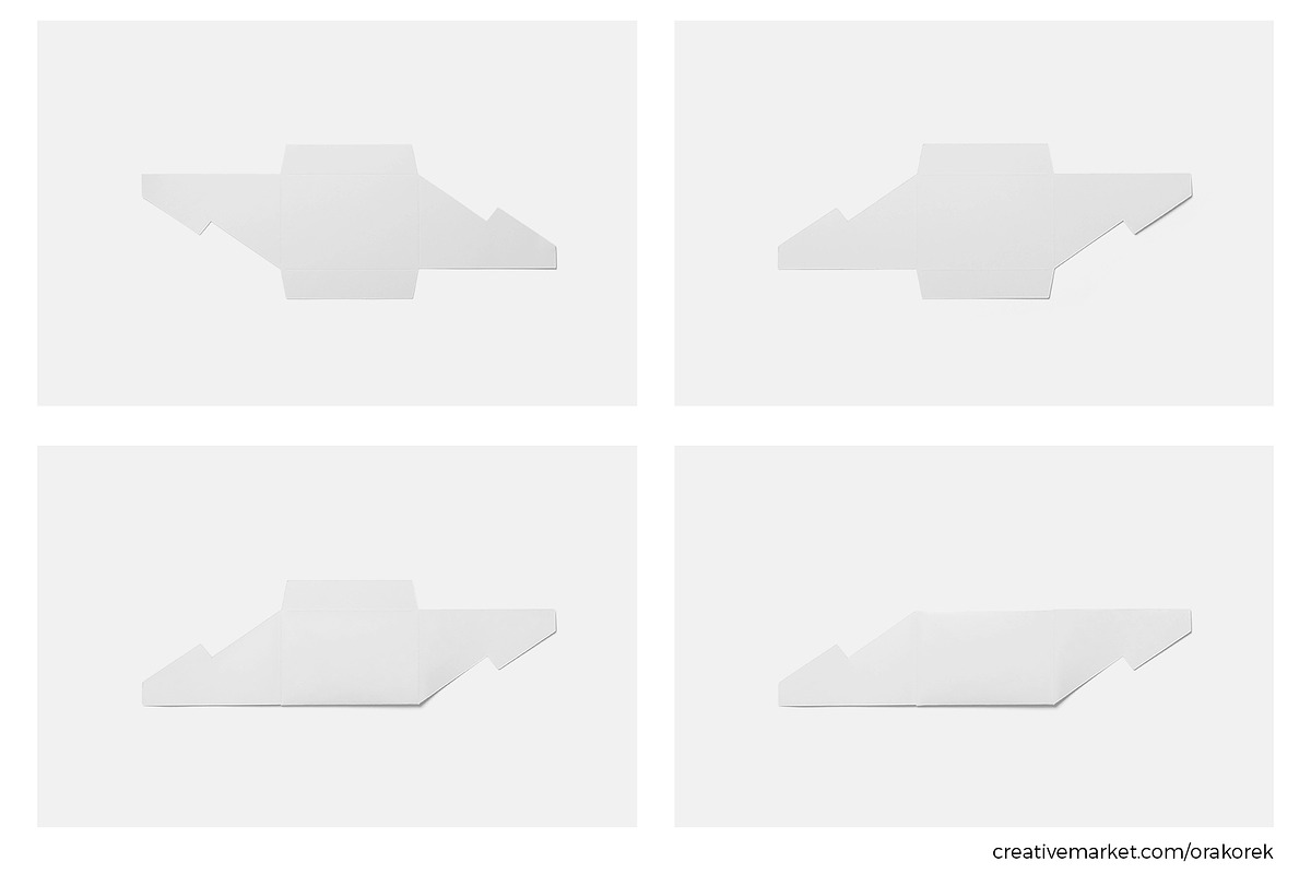 Interlock Envelope Brochure Mockup, a Print Template by Orak Orek (Photo 6 of 8)