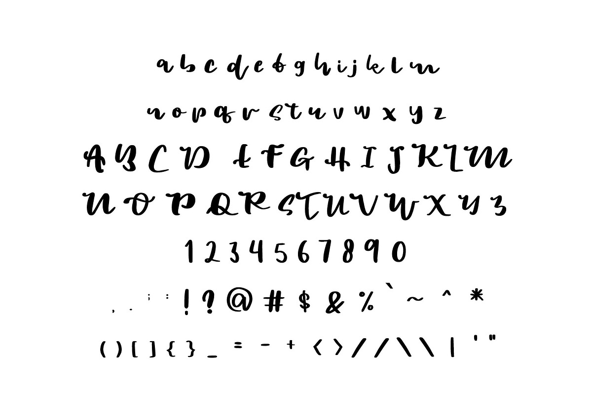 Saturday Font preview 4