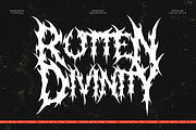 Desecrate - Death Metal font, a Symbol Font by Masyafi Studio (Thumbnail 2 of 9)