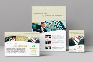 Financial Flyer Template, a Flyer Template by StockLayouts