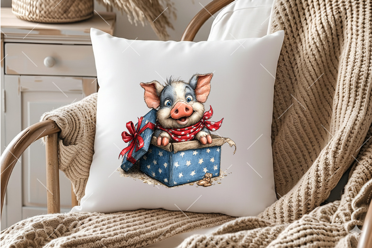 Whimsical Birthday Farm PNG Clipart, an Illustration by OK Design (Photo 6 of 6)