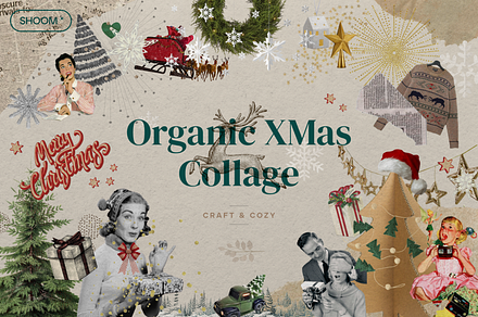 XMas Collage Creator - 120+ Elements