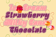 Corpale Bubble Curly Font, a Font by madeDeduk (Thumbnail 2 of 8)