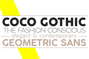 Coco Gothic - 36 fonts, a Sans Serif Font by Zetafonts (Thumbnail 2 of 10)