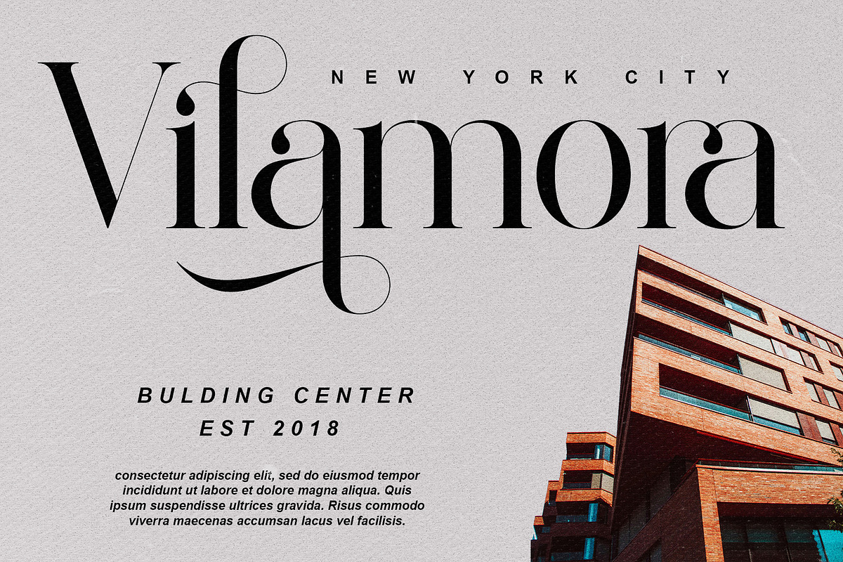 Malgira Modern Ligature Serif, a Serif Font by Alfinart (Photo 9 of 9)