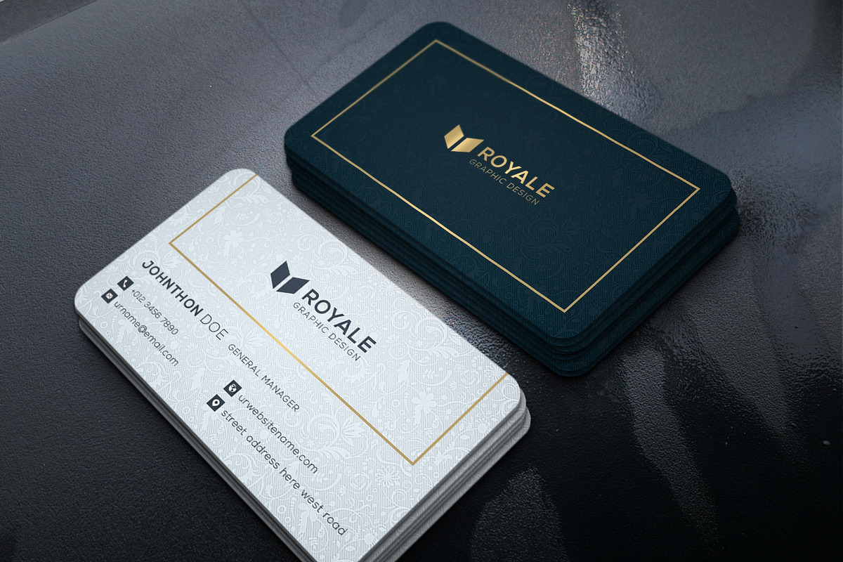 Luxury Business Card, a Business Card Template by Creative_Arts (Photo 2 of 3)