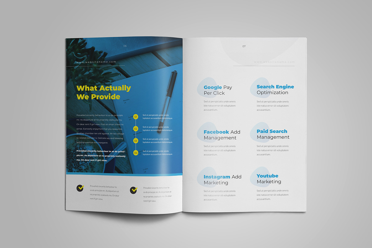 Business Brochure Design, a Brochure Template by ZAAS (Photo 4 of 10)