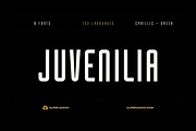 Juvenilia - Geometric Font Family, a Sans Serif Font by alpercakici (Thumbnail 18 of 18)