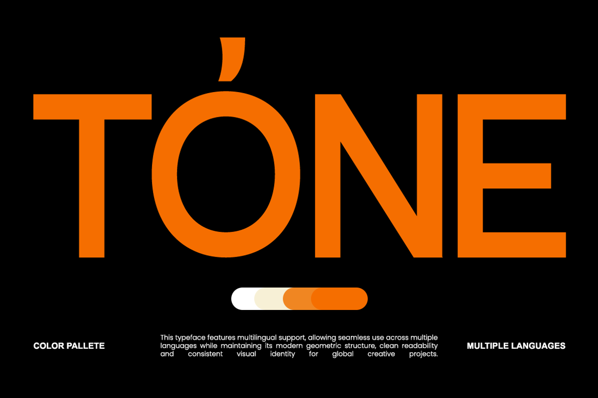 Zorvain Modern Geometric Sans Font, a Sans Serif Font by Vadovastd (Photo 4 of 9)