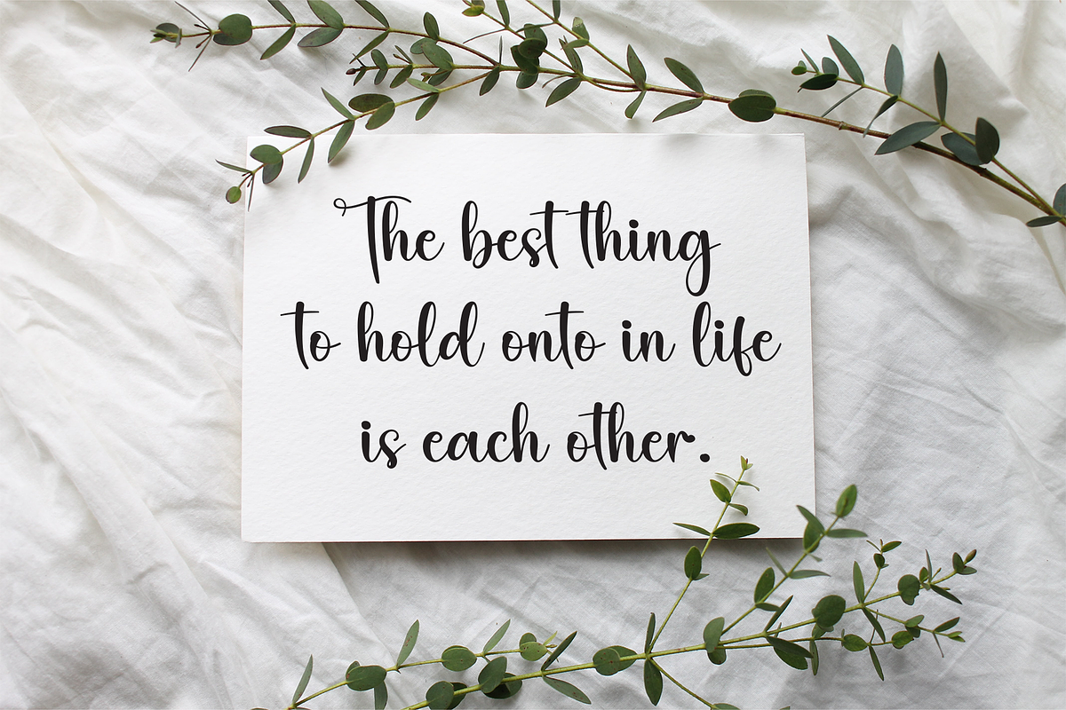 Overglow | Script Font, a Handwritten Font by Scratchones (Photo 4 of 8)
