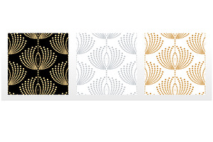 Collection of flower patterns., a Pattern Graphic by RODINA