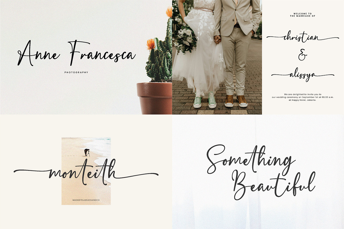 Modern Script Font Bundle, a Script Font by Flawless And Co (Photo 2 of 11)