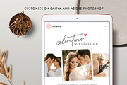 Valentine Mini Session MS084, a Flyer Template by Bellenity Design (Thumbnail 2 of 3)