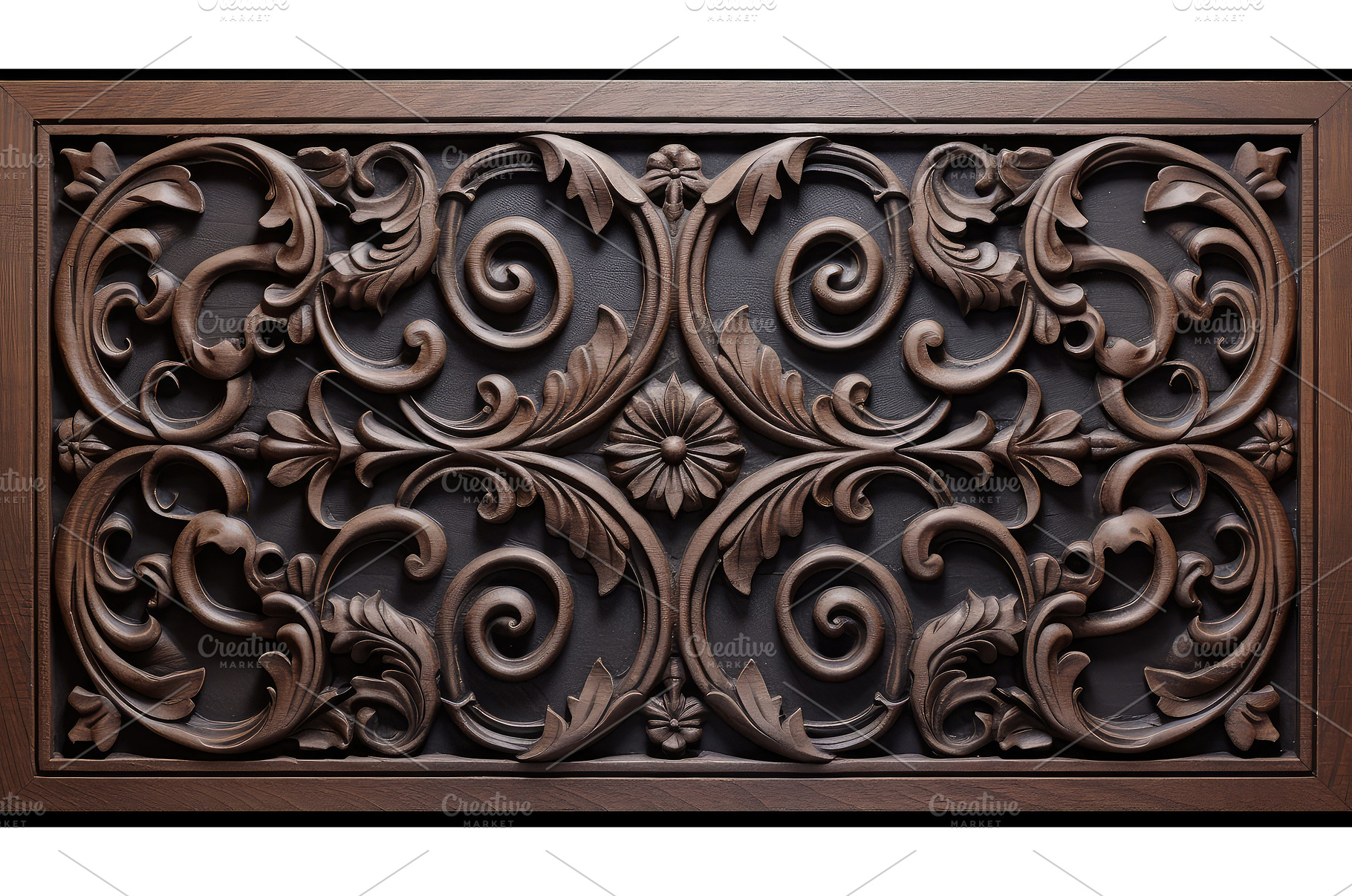 mold cast iron pattern ai generated, an Industrial Photo by pikepicture