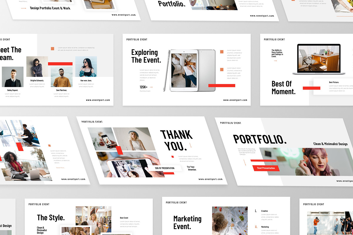Portofolio Presentation PowerPoint, a Presentation Template by MtvtdArt (Photo 5 of 6)