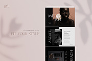 Influencer Media Kit Template (8pgs), a Marketing Template by Signture Muse Design (Thumbnail 5 of 8)