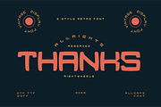 HUBCAPT - Retro Handdrawn Font, a Font by Rightwheels (Thumbnail 10 of 10)