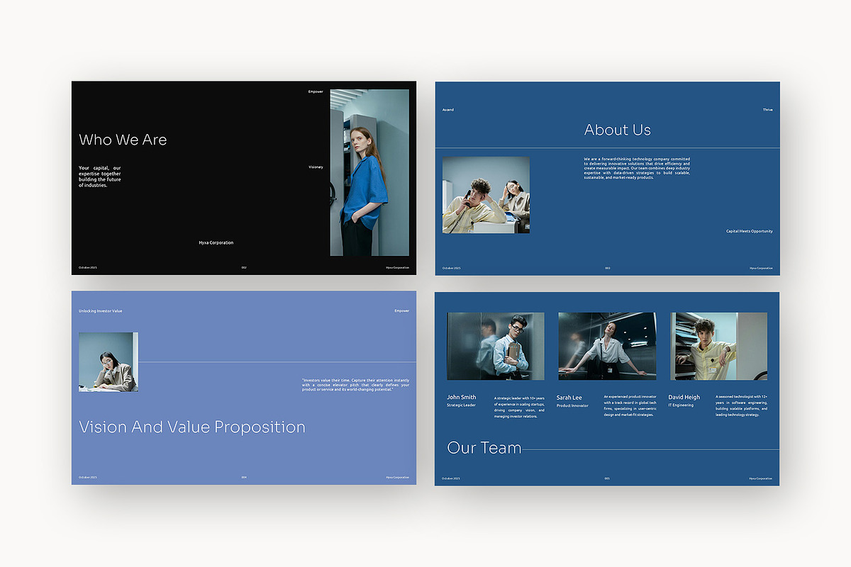 Hyxa : Startup Pitch Google Slides, a Presentation Template by Punkl Camp (Photo 10 of 16)