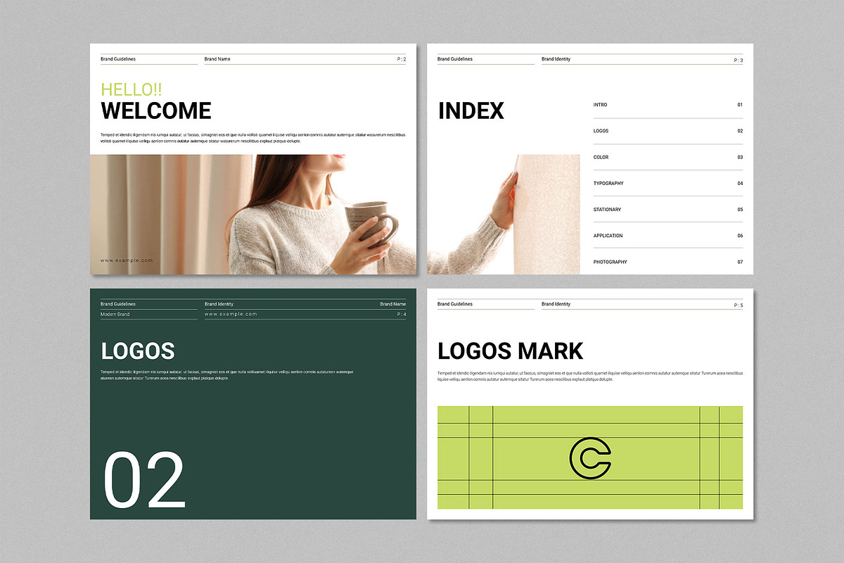 Brand Guideline Template | Canva, a Brochure Template by ElvinPrint (Photo 4 of 8)