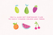 Sweet Watercolor Fruit Illustrations, a Graphic by Ashley DeMeyere (Thumbnail 5 of 5)