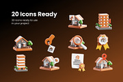 Real Estate 3D Icon Pack, a 3D by Home Studio (Thumbnail 5 of 6)