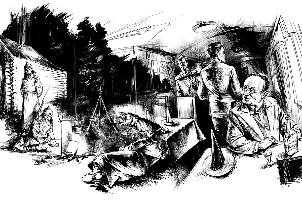 INK. 40 Photoshop Brushes for Inking, a Brush Add-On by Eldar Zakirov's (Photo 11 of 13)
