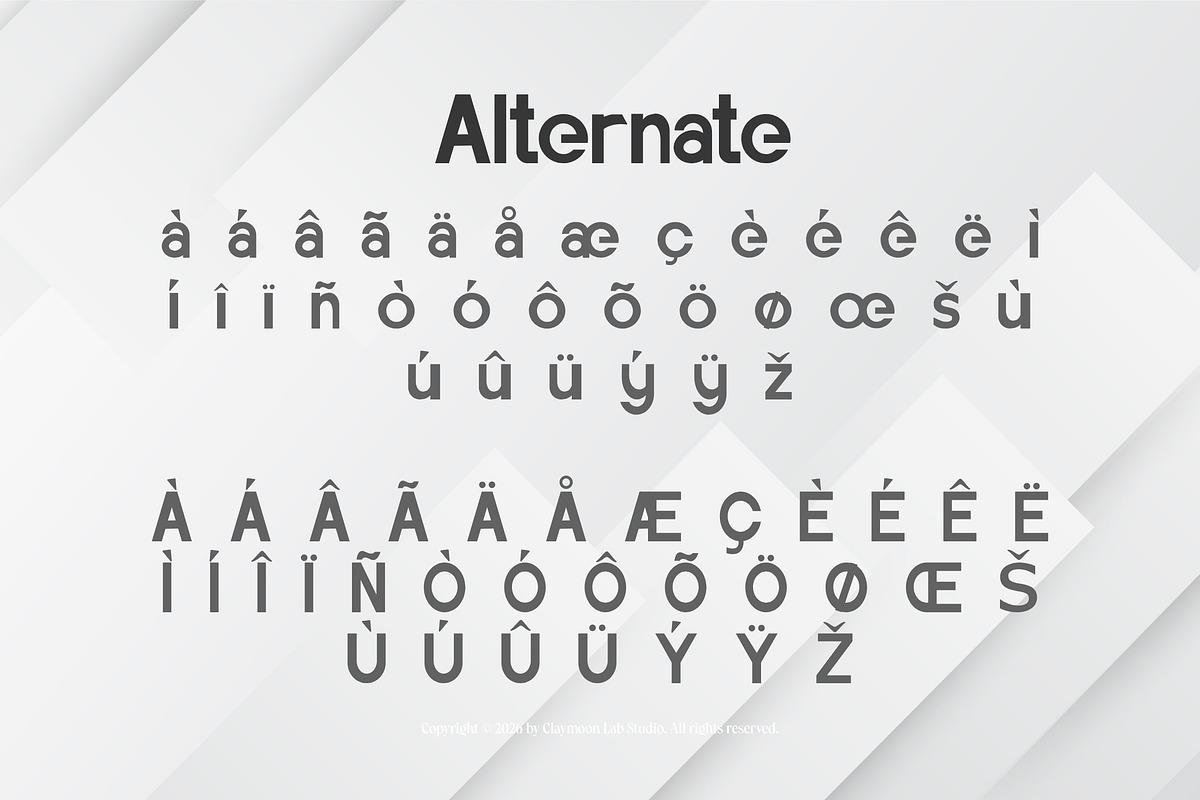 Clay Syntax — Modern Sans Serif Font, a Serif Font by Claymoon Lab (Photo 4 of 7)