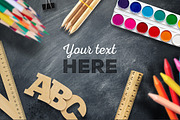 Back to School - Scene Generator, a Pens & Pencil Mockup by relineo.mock-ups (Thumbnail 3 of 4)