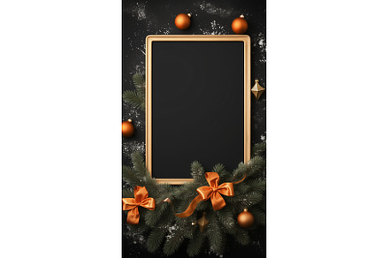 Christmas decorated frame, a Holiday Photo by CREATIVEDEF