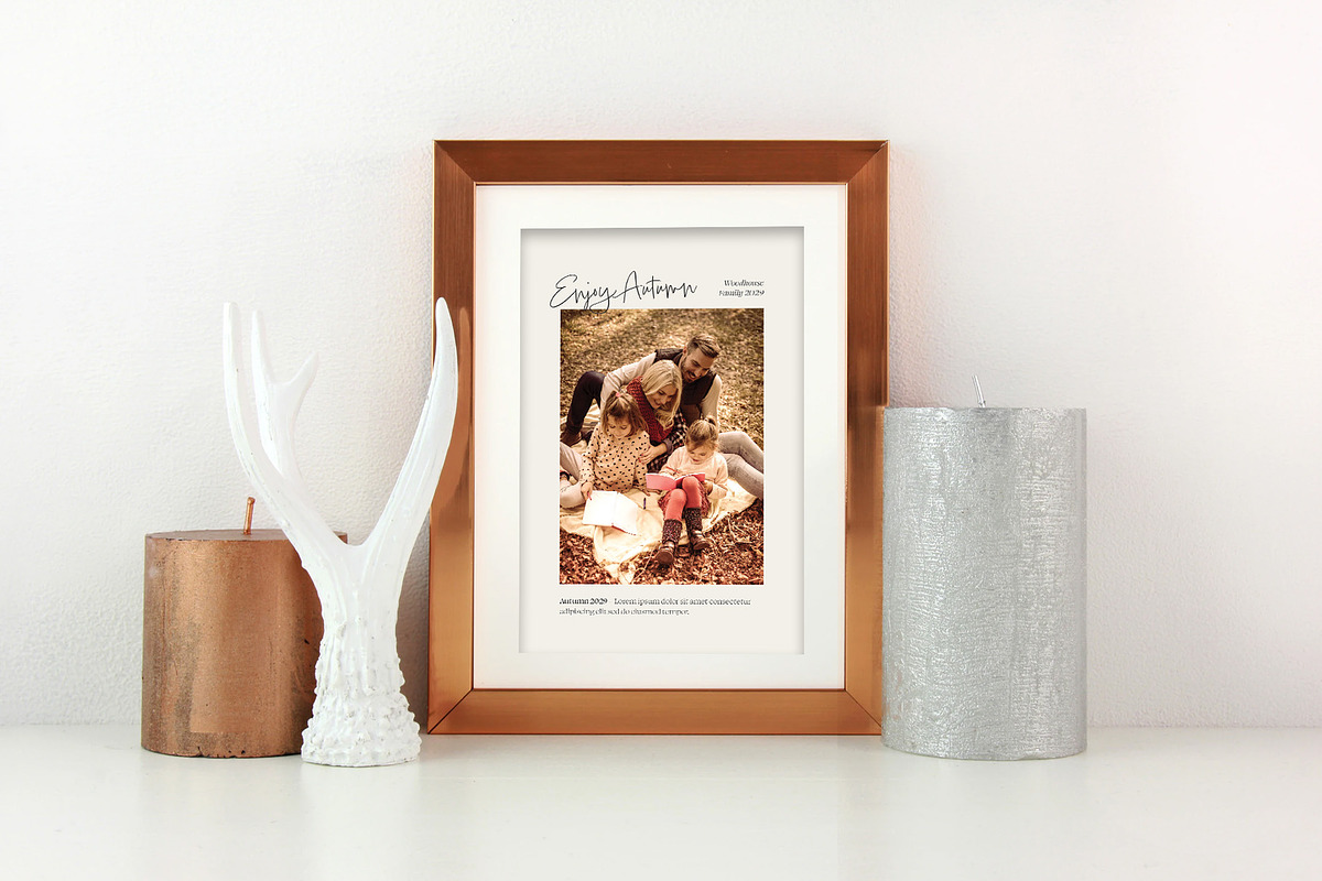 Family Photo Session Postcard, a Card Template by BrandPacks